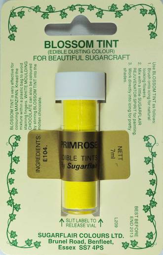 Sugarflair Edible Dusting Colour Primrose